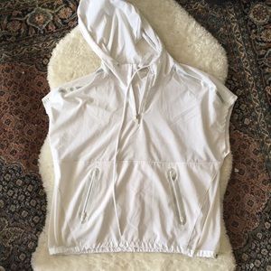 Fabletics Hooded Sleeveless Track Jacket